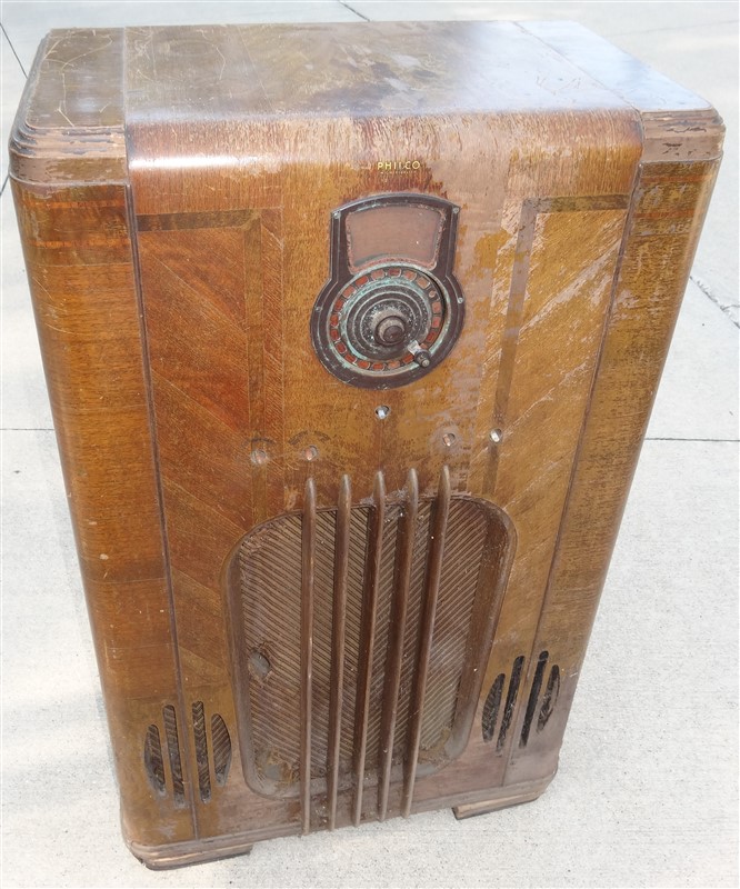 1937 37116 Philco 15 TUBE Console Radio * AS IS eBay